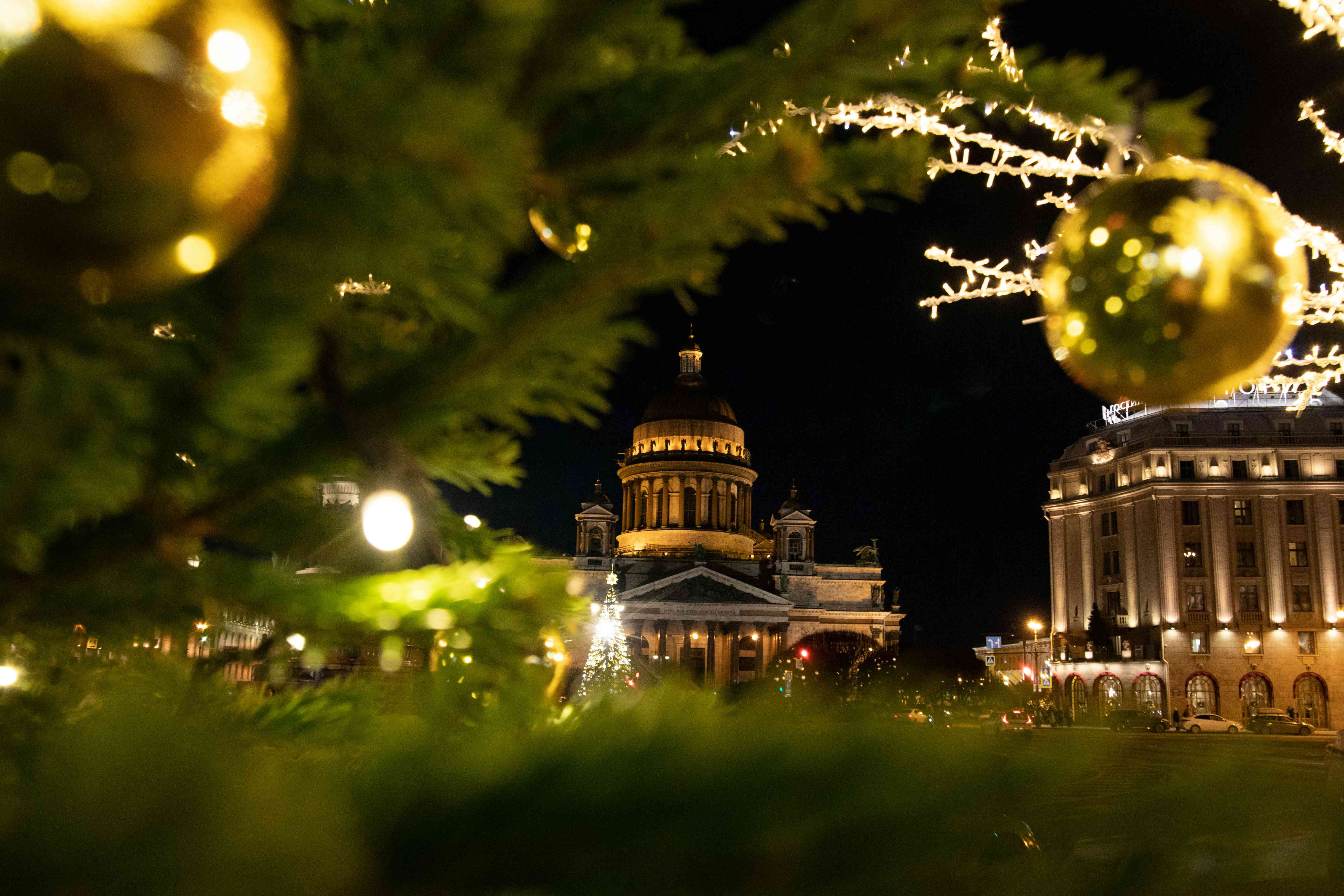 Рождество в России, Москва