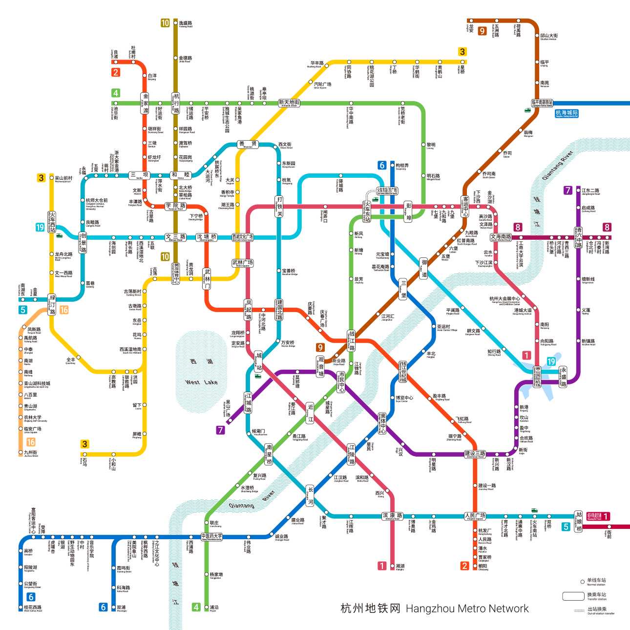 Hangzhou Metro Map 2026 - Lines, Hours, Payment Guide | Trip.com