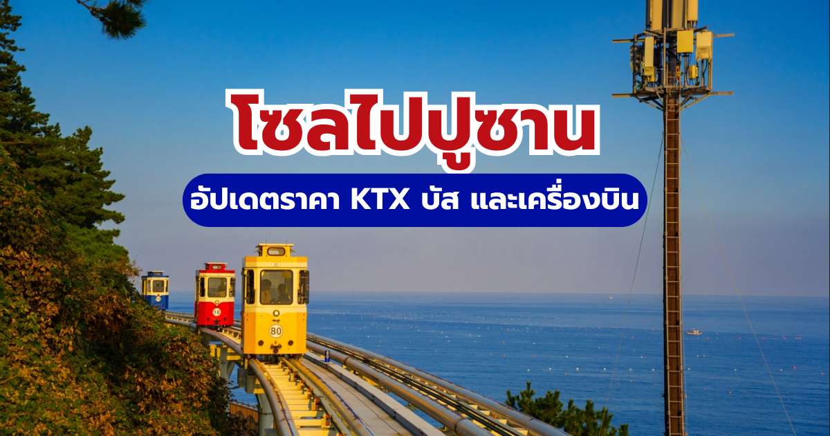 วิธีเดินทางโซลไปปูซาน 2569 อัปเดตราคา KTX บัส และเครื่องบิน | Trip.com