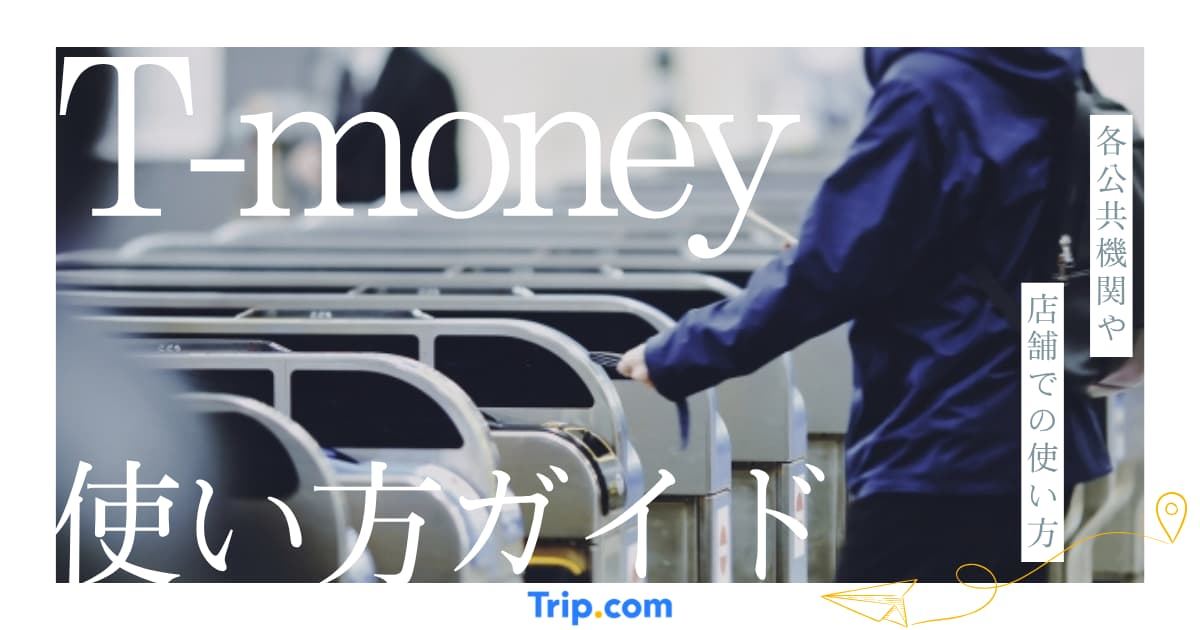 T-moneyの使い方ガイド｜チャージ・乗り換え・払い戻しまで