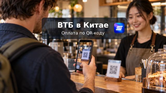 Как оплачивать покупки через ВТБ в Китае: QR-код и лимиты (2026) | Trip.com