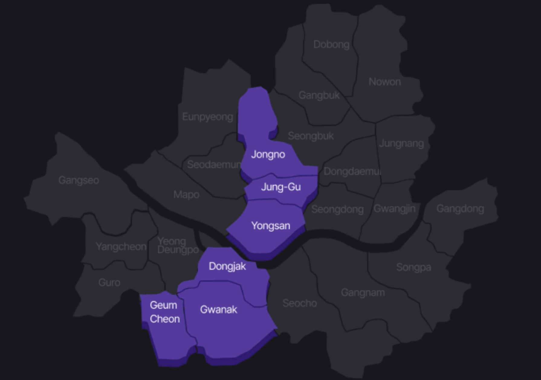 首爾地圖