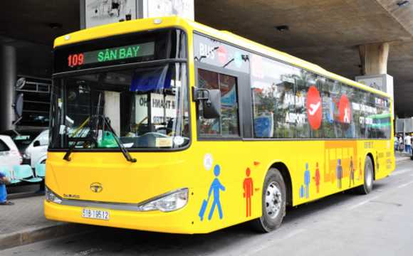 Öffentliche Busse in Ho-Chi-Minh-Stadt