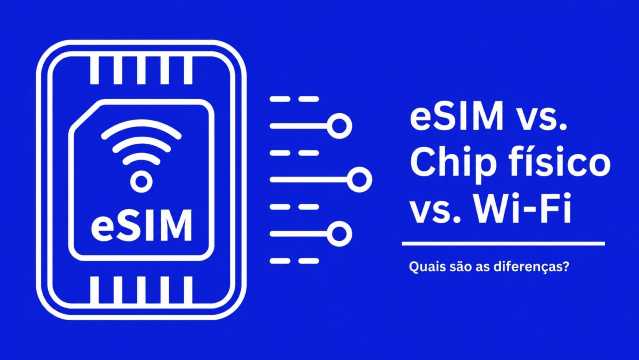 Qual é a melhor opção para a Tailândia? eSIM, chip SIM ou roteador Wi-Fi
