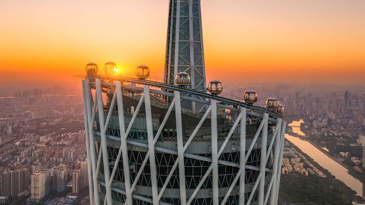 1. Marvel at the Skyline From Canton Tower