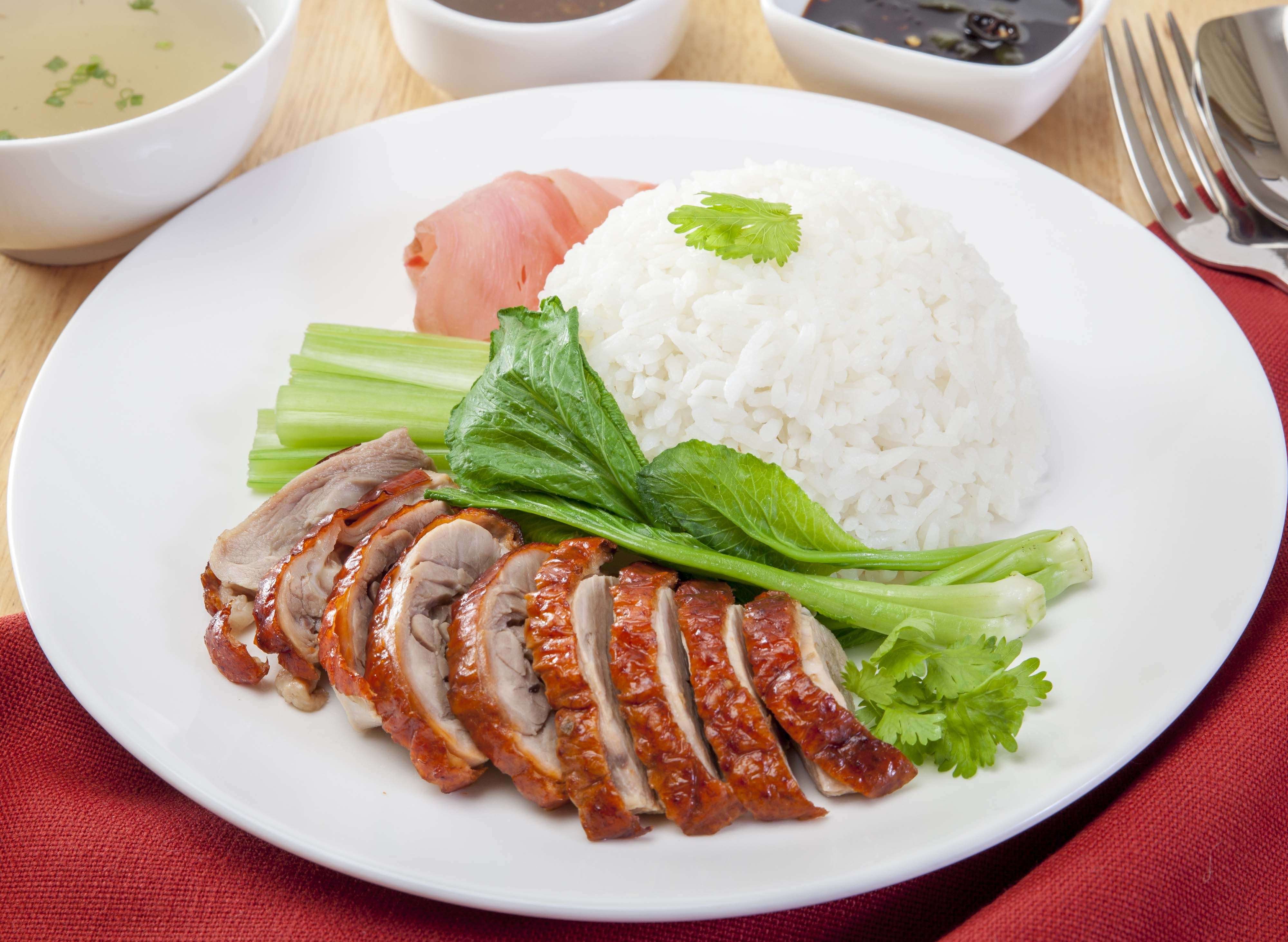 Halal Roast Duck Rice