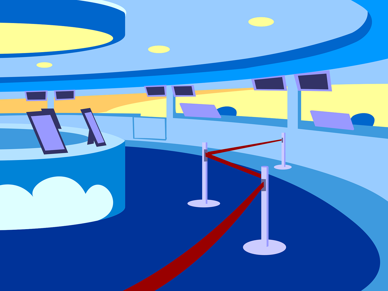 인천공항 체크인 카운터 위치