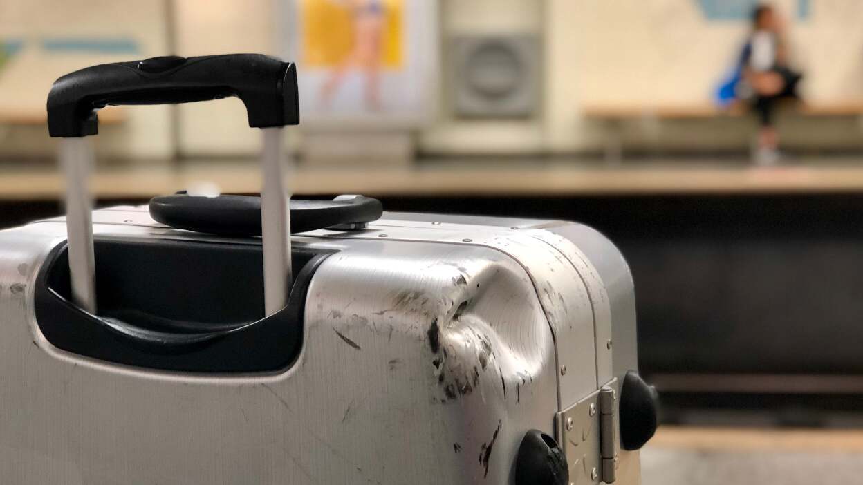 Baggage Claim damaged luggages