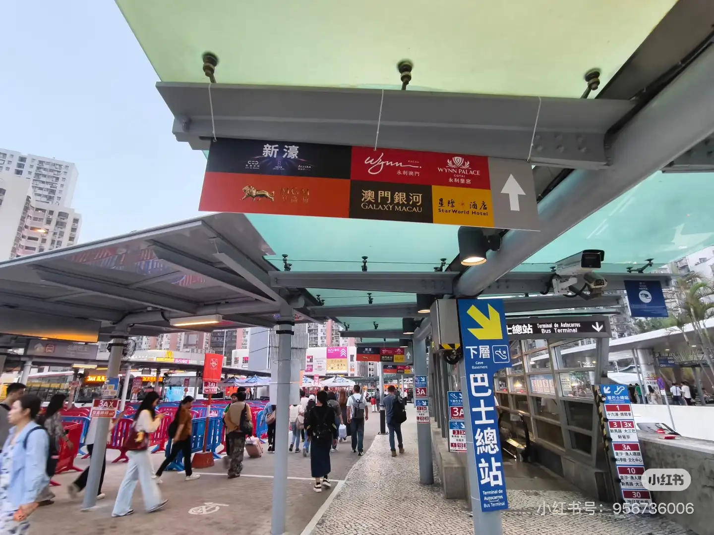  關閘（拱北口岸）出發的發財車路線 