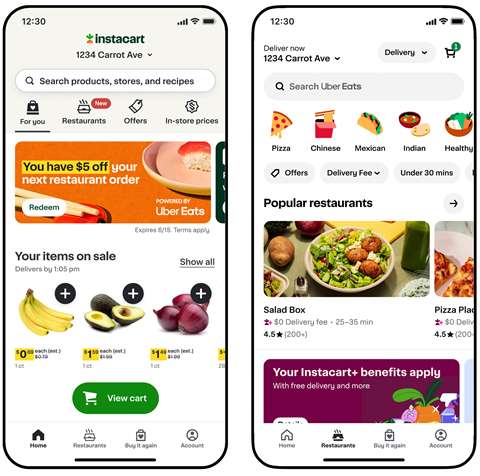 Restaurants in Uber Eats