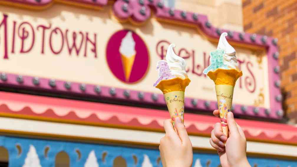 Duffy and Friends Birthday Ice Cream