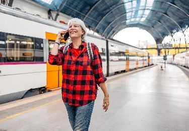 Guía de pases de tren para mayores
