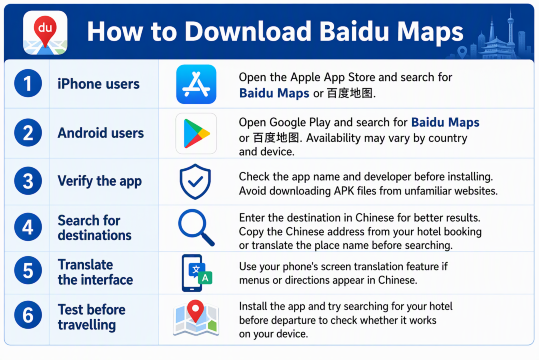 **Download Baidu Maps**