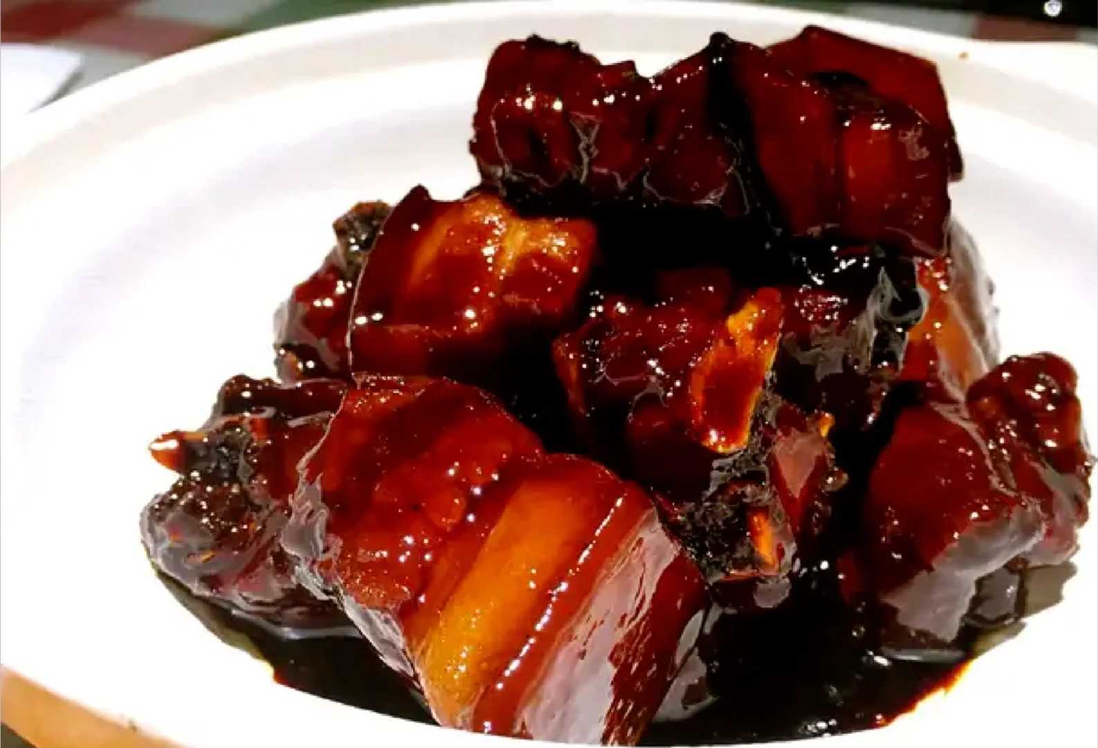 上海料理の代表メニューTOP2|紅焼肉(ホンシャオロウ)