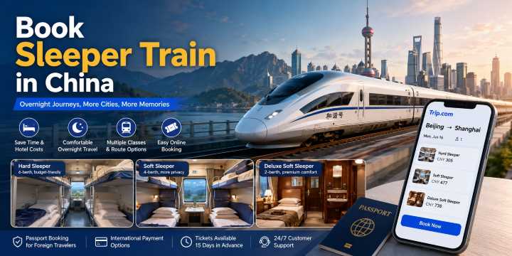 Book Sleeper Train in China