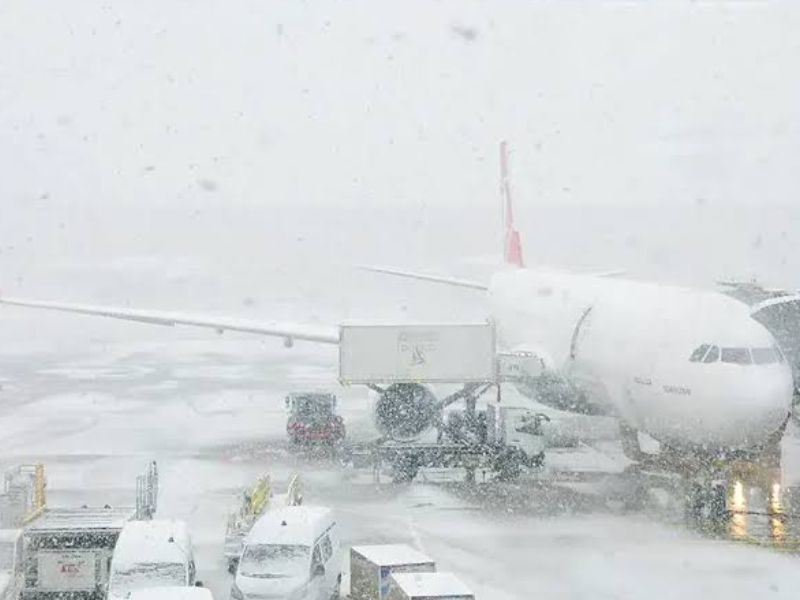 Flights Cancelled Due to Snow