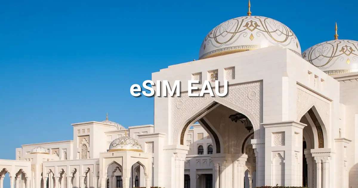 eSIM pour les Émirats arabes unis