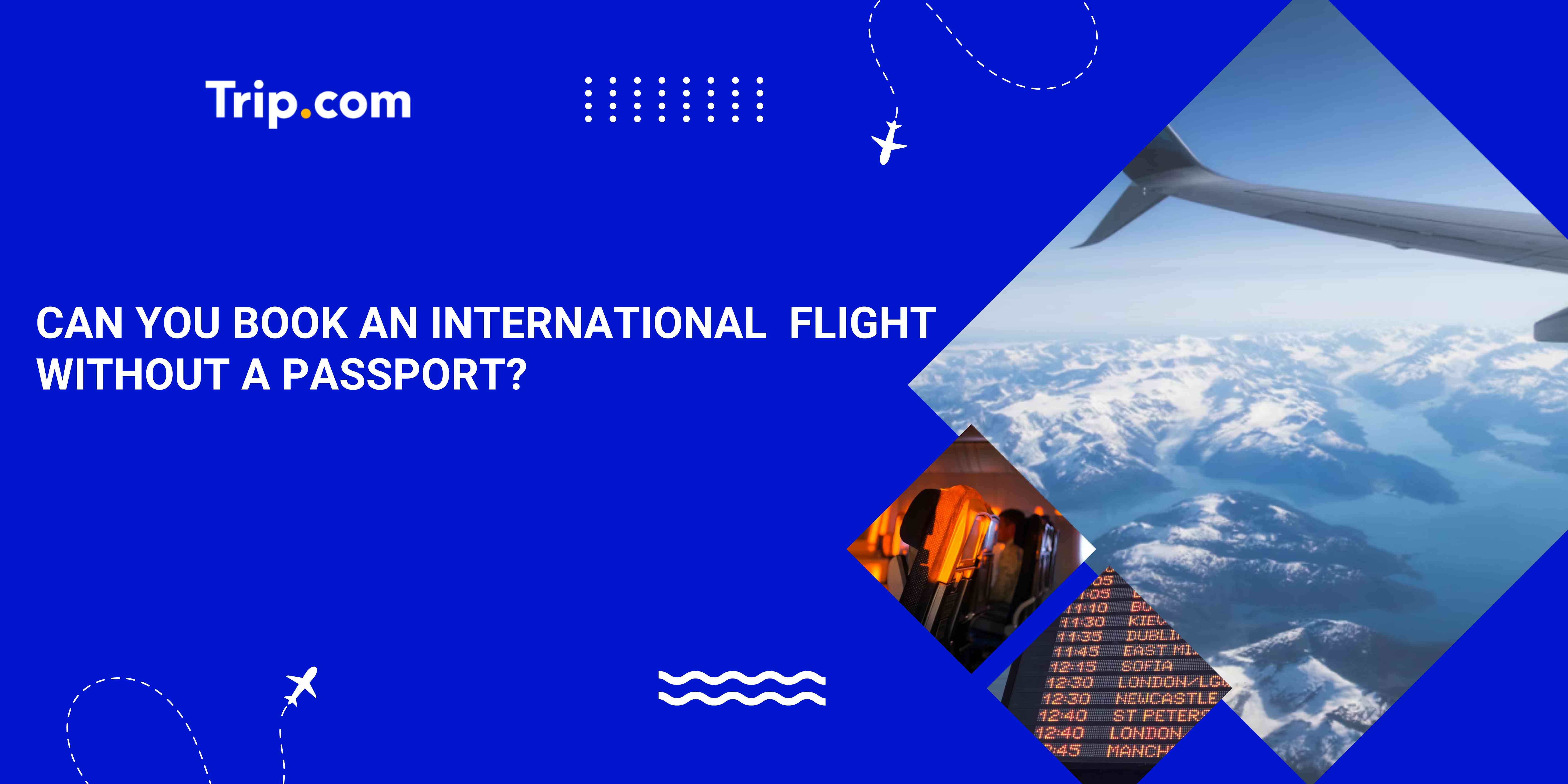 Can You Book an International Flight without a Passport Number?