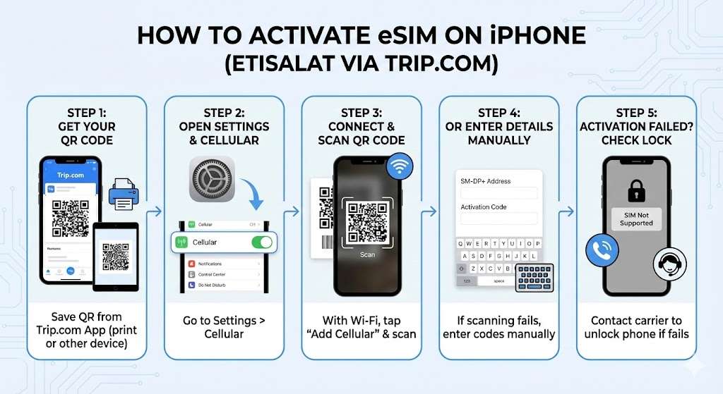 etisalat esim for iphone