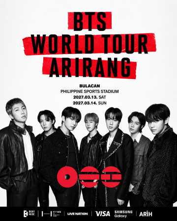 BTS World Tour Bulacan 2027 Date and Venue