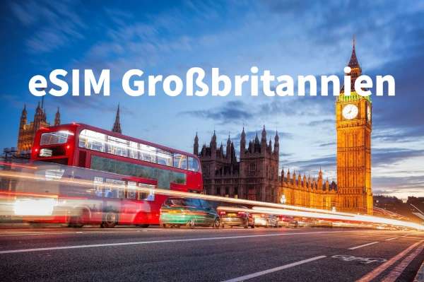 eSIM für Großbritannien