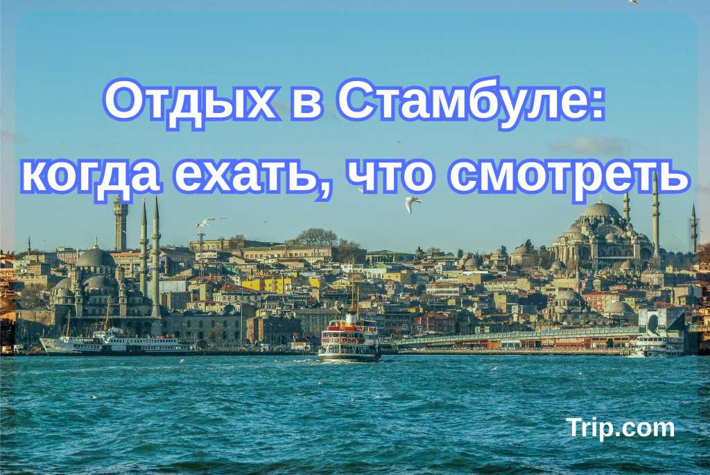 Отдых в Стамбуле