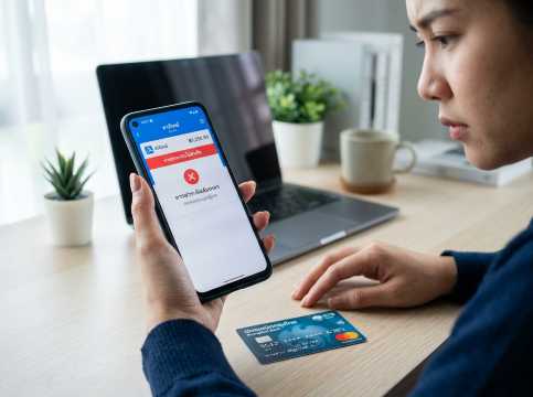 Alipay ชำระเงินไม่สำเร็จหรือถูกปฏิเสธ