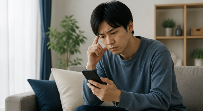 スマホで悩む日本人
