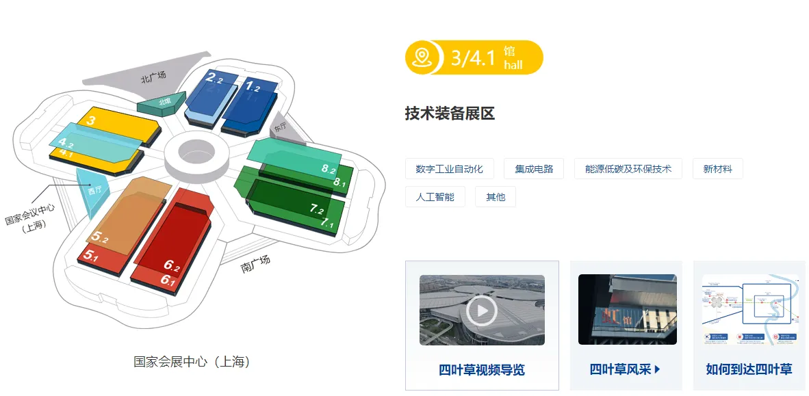 中國國際進口博覽會展館 2024