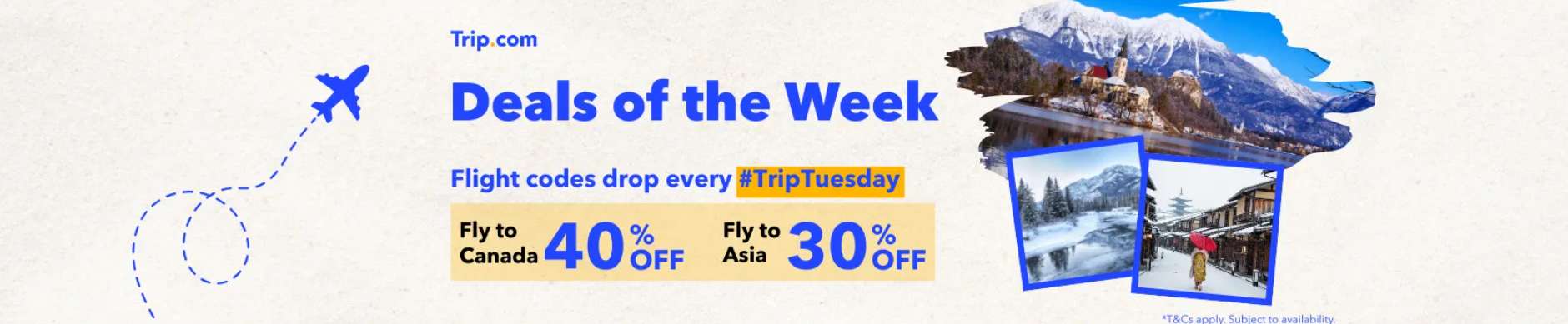 Trip.com Weekly Travel Deals