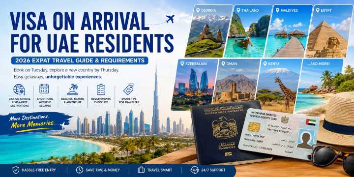 Visa on Arrival for UAE Residents 2026: Countries & Requirements | Trip.com