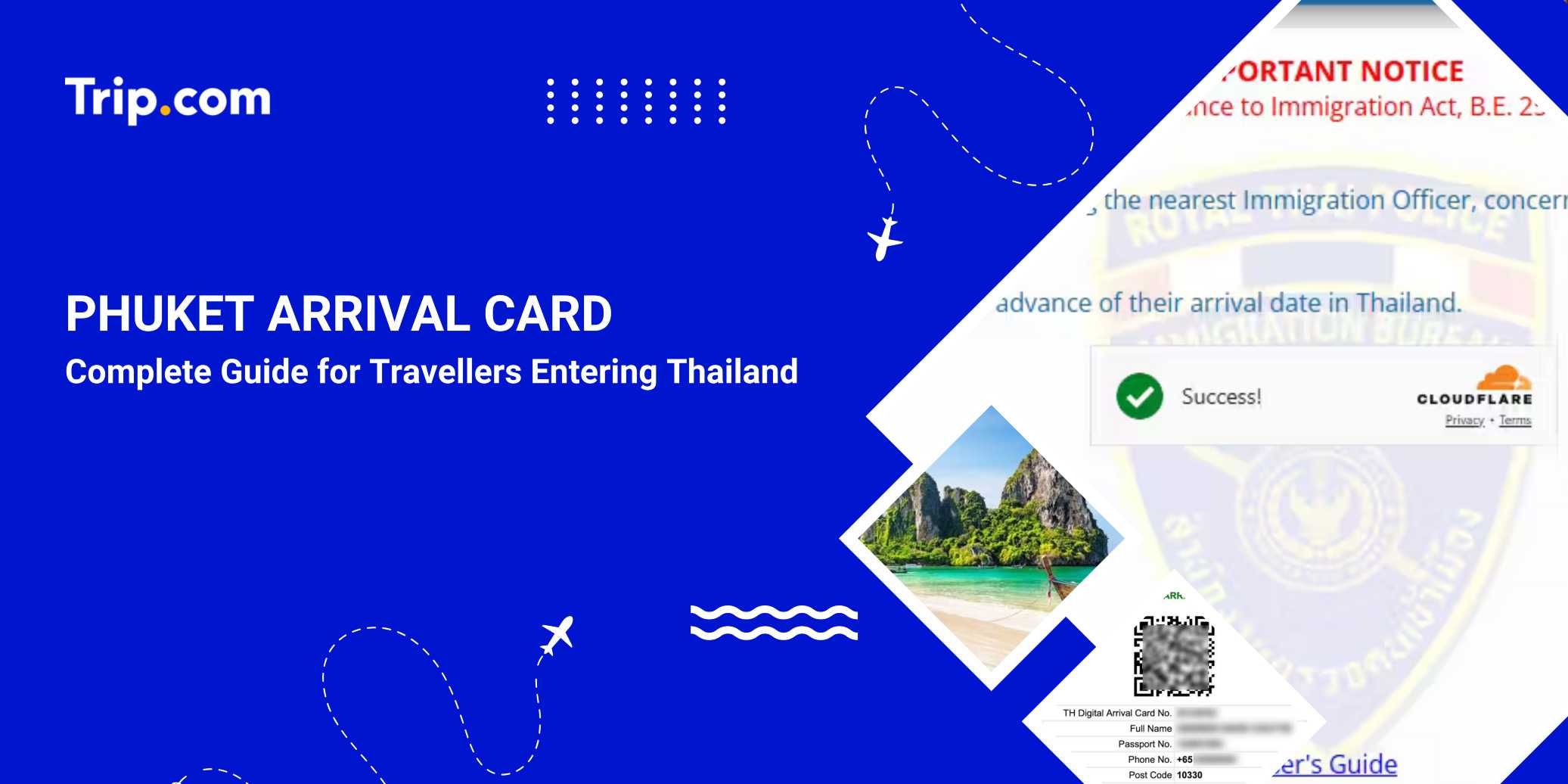 Phuket Arrival Card