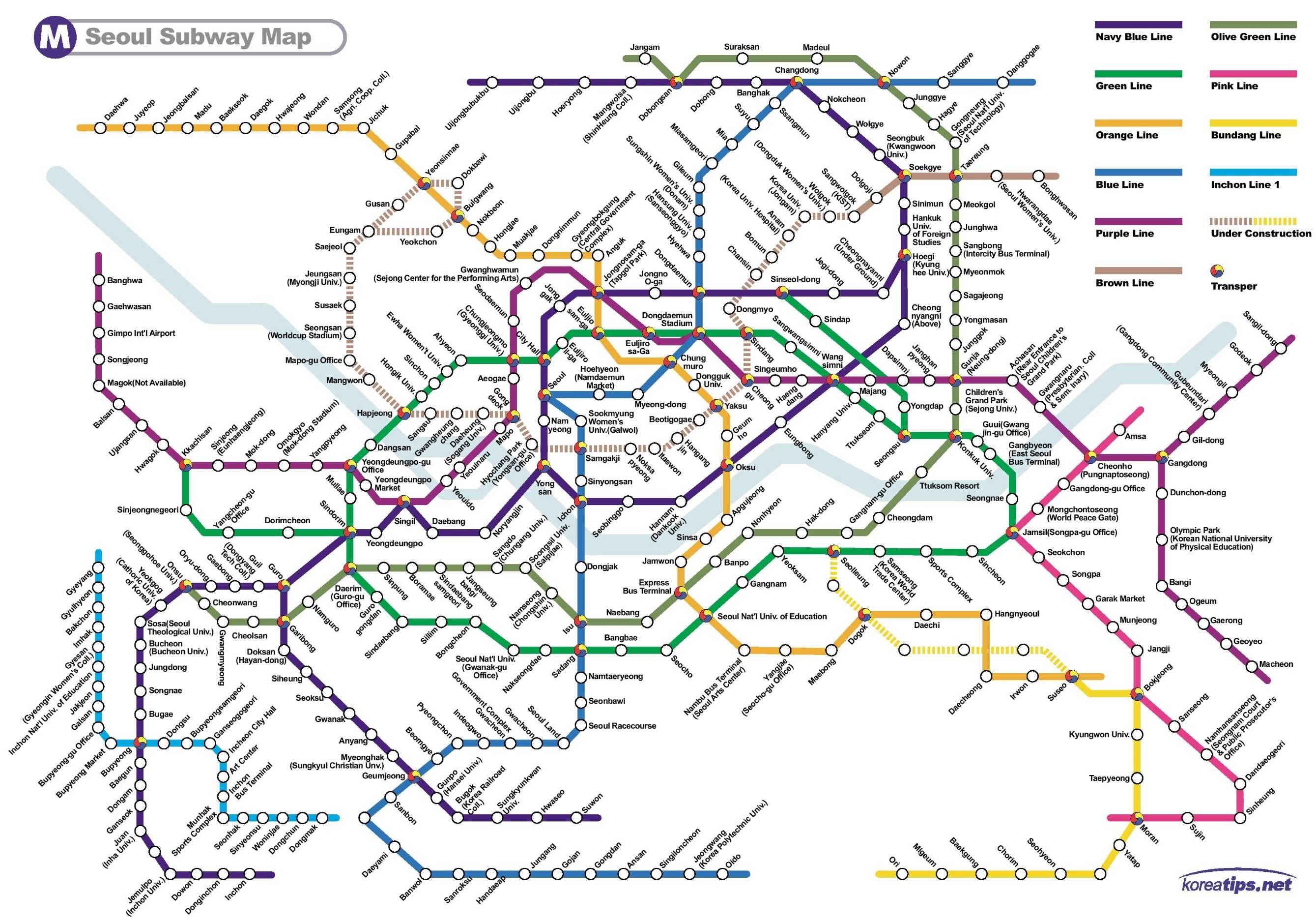 subway seoul map