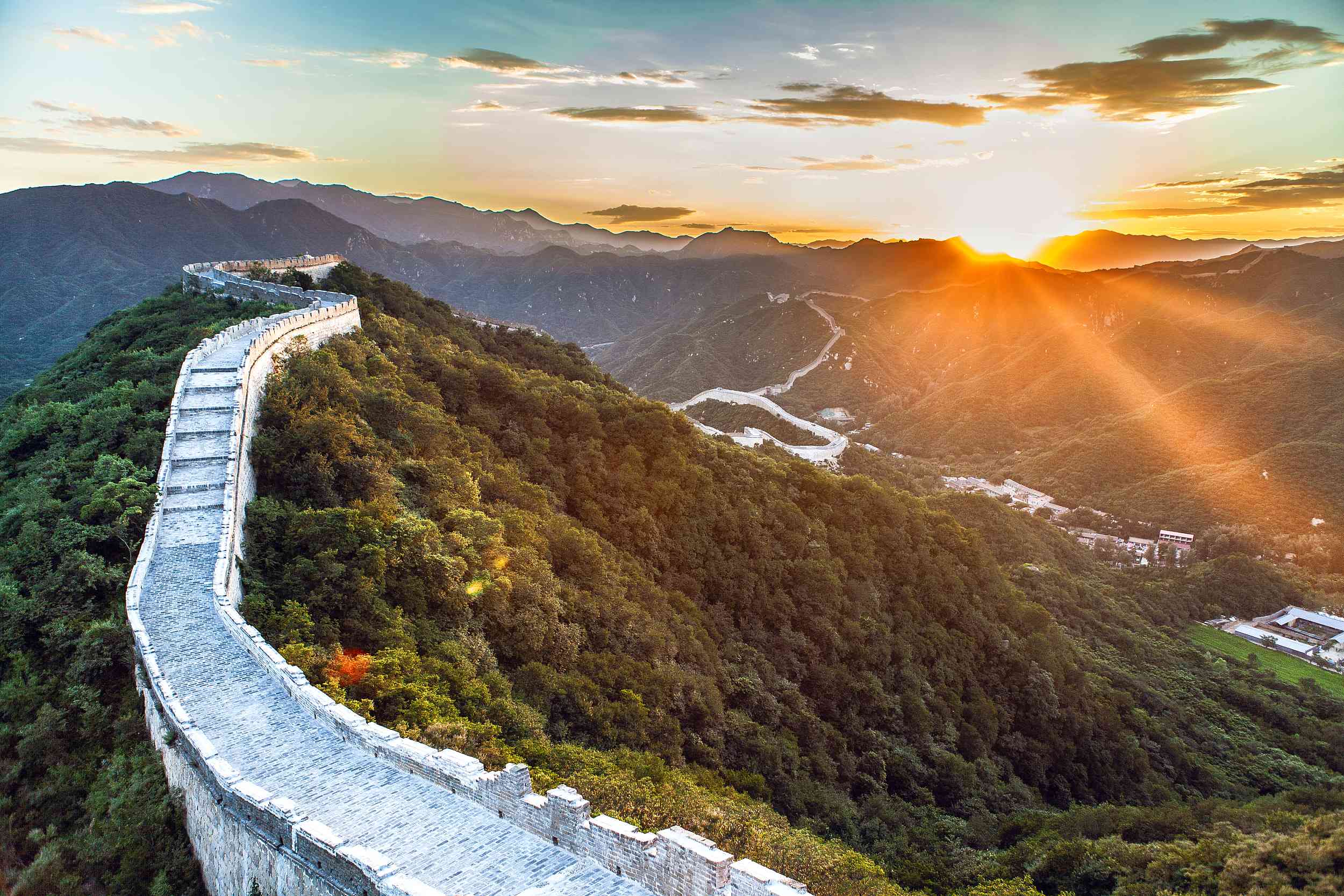 the great wall in beijing