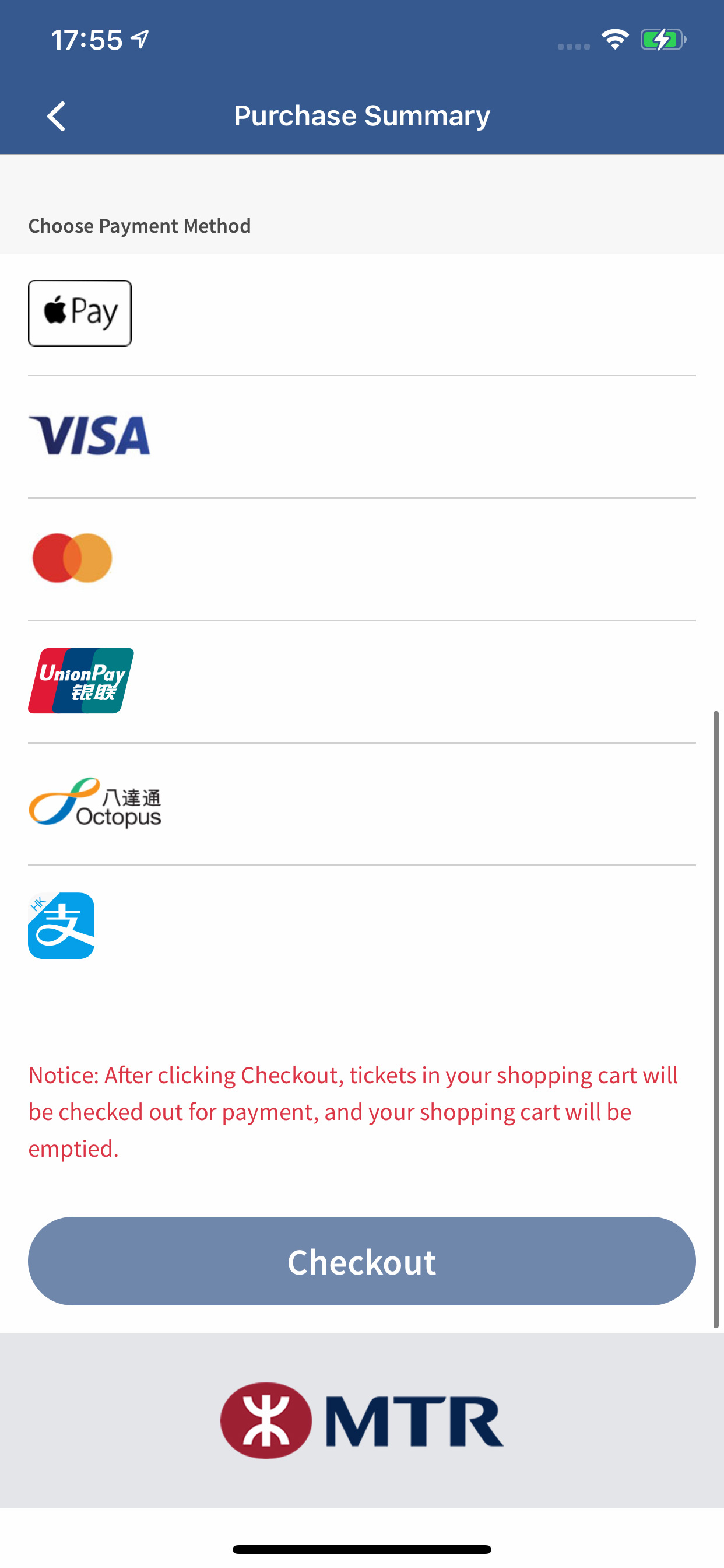 Buy Airport Express Group Ticket Step 6