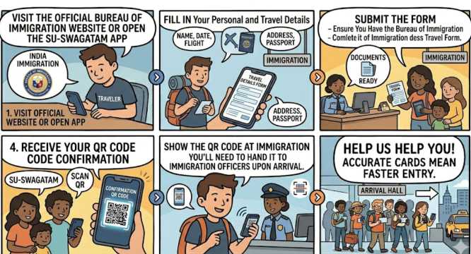 Who Fill Arrival Card