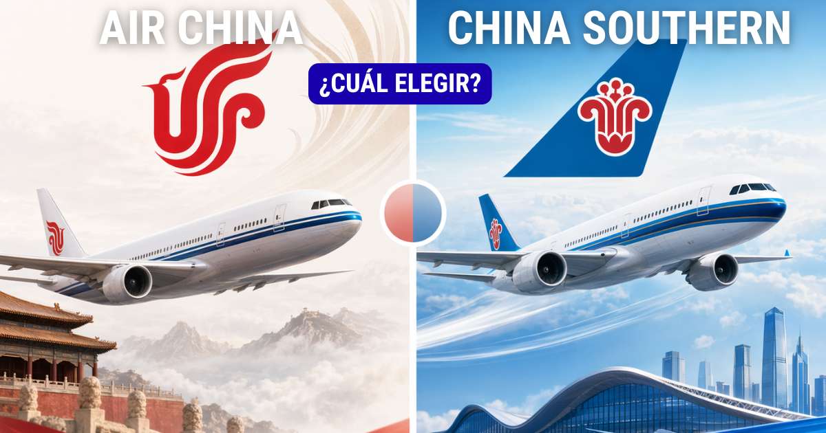Air China o China Southern Airlines: ¿cuál elegir en 2026?