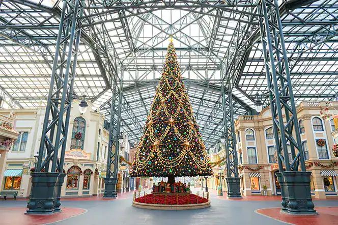 東京迪士尼聖誕節 | 園區裝飾