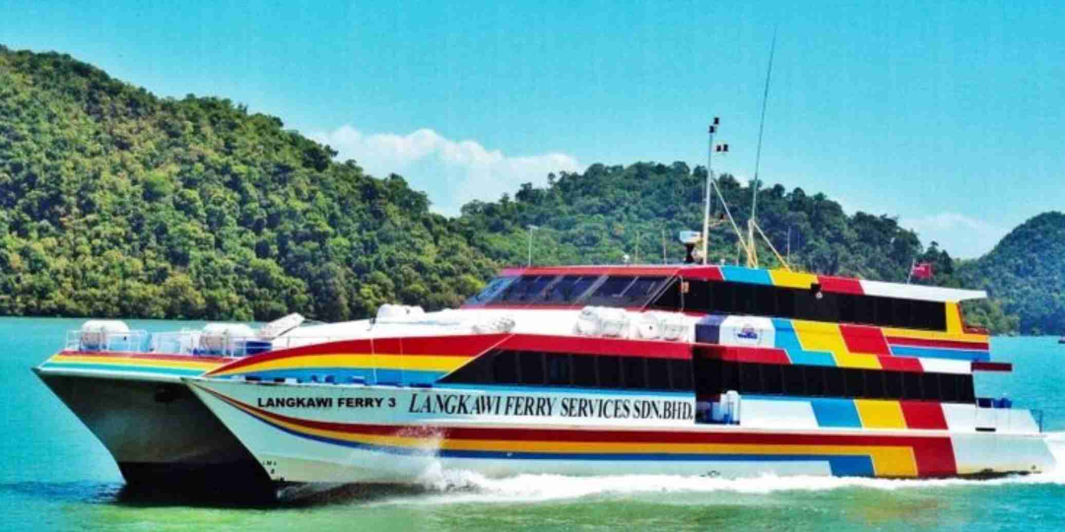 Langkawi 坐船