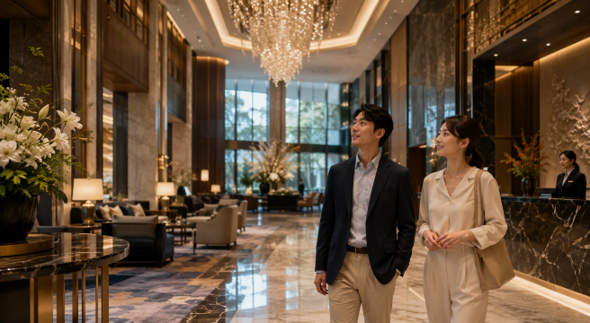 日本人のホテル観覧