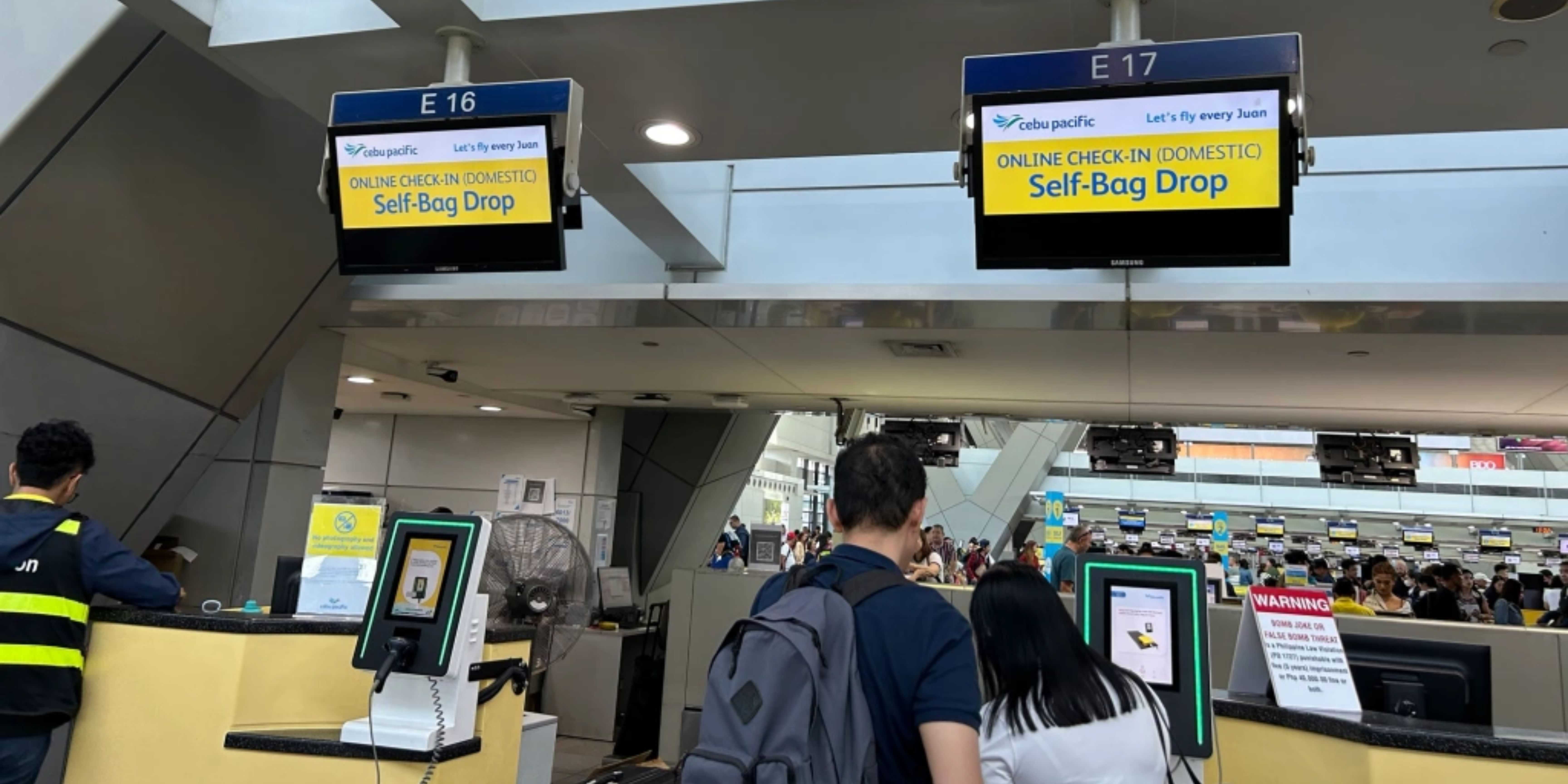 baggage station cebu pacific terminal