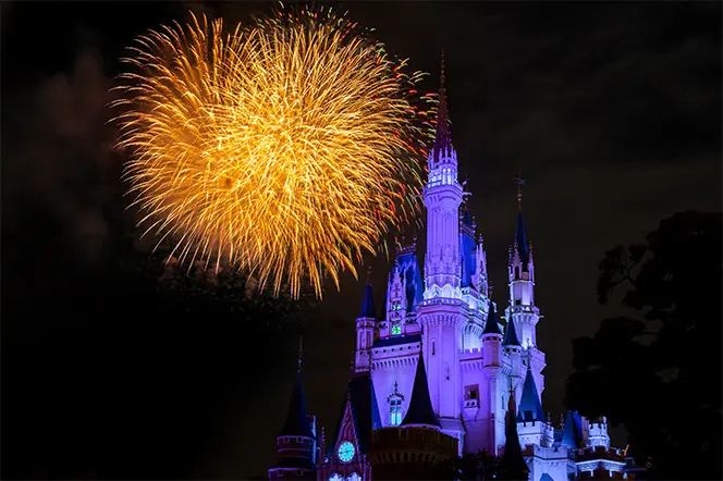 東京迪士尼聖誕節 | 煙火秀「星彩聖誕」