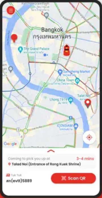 TukTuk App Destinations
