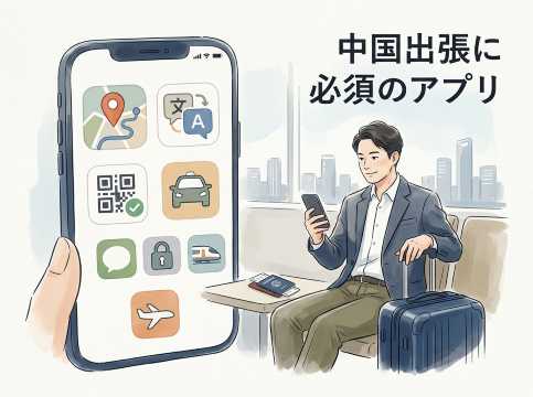 中国出張前に最低限どのアプリを入れておくべきですか?
