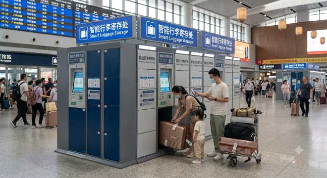 Airport Luggage Storage in China