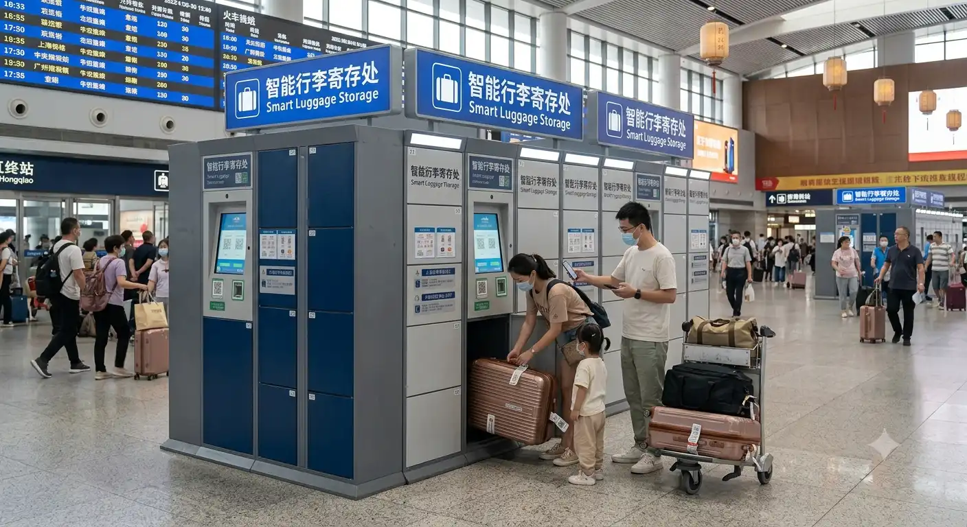 Luggage Storage at Airports in China