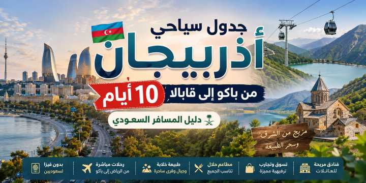 جدول سياحي اذربيجان ١٠ أيام للعوائل 2026 | Trip.com