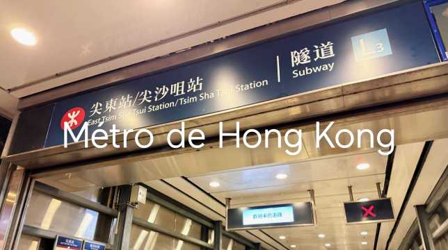 Métro de Hong Kong : carte, lignes, horaires et conseils
