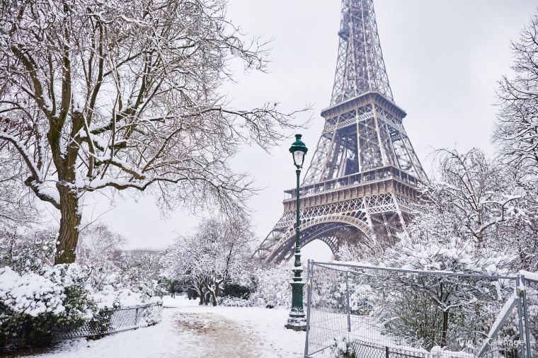 フランスの2月の気温