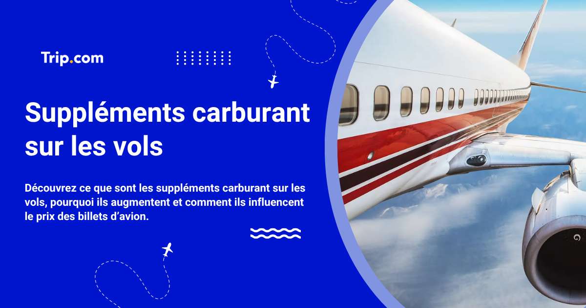 Surcharge carburant des vols